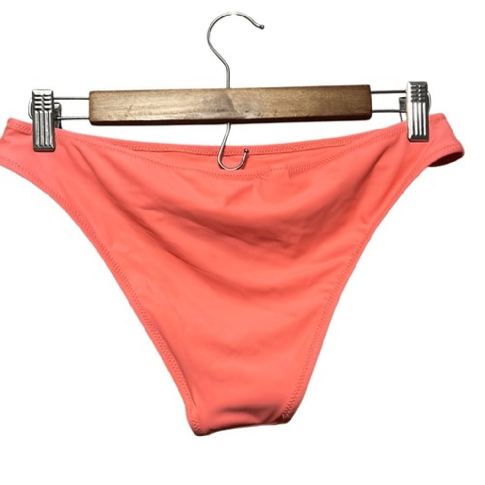 Aerie Cheeky Bikini Bottoms Coral Embellished Size Medium - Picture 4 of 4